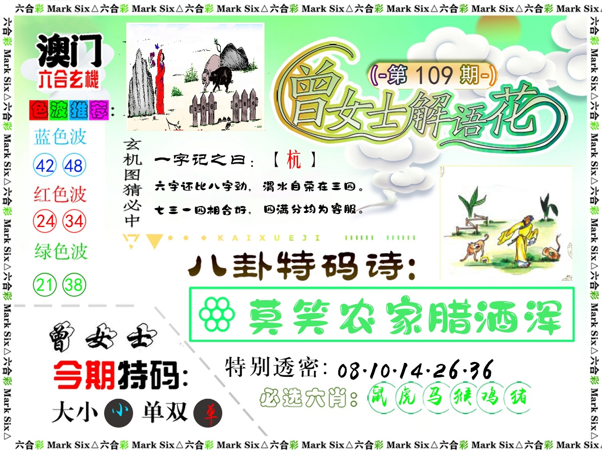 曾女士解语花 第109期