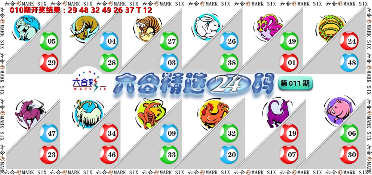 六合精选24码 第11期