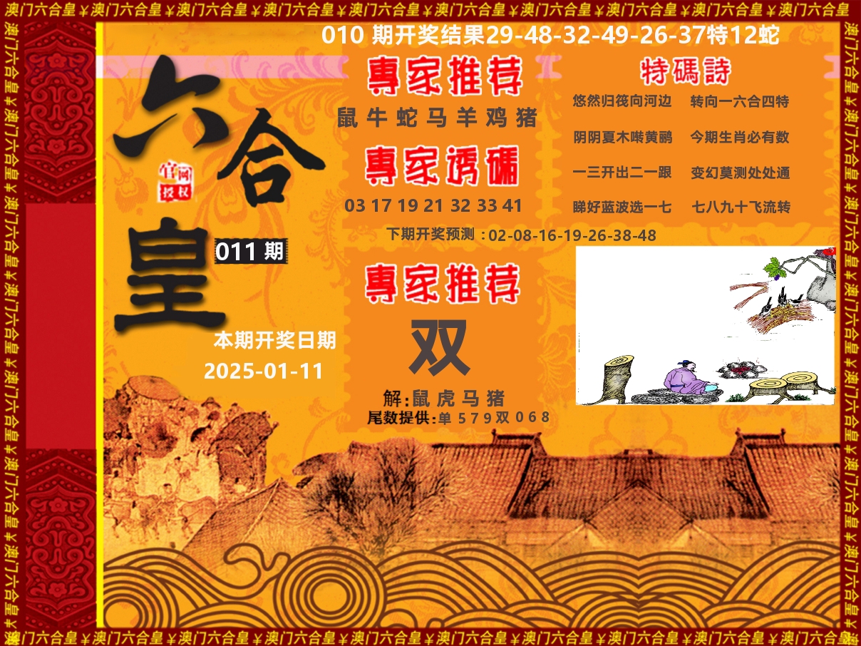 六合皇系列 第11期