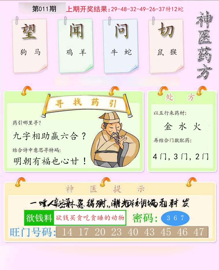 神医药方 第11期