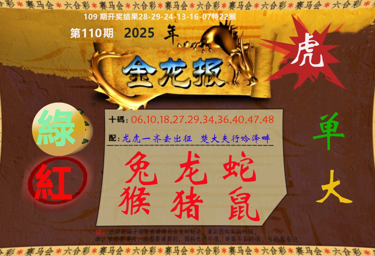 金龙报 第110期
