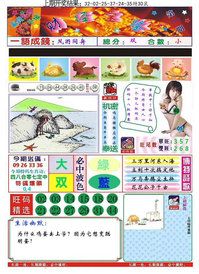 澳门财经宝鉴 第111期
