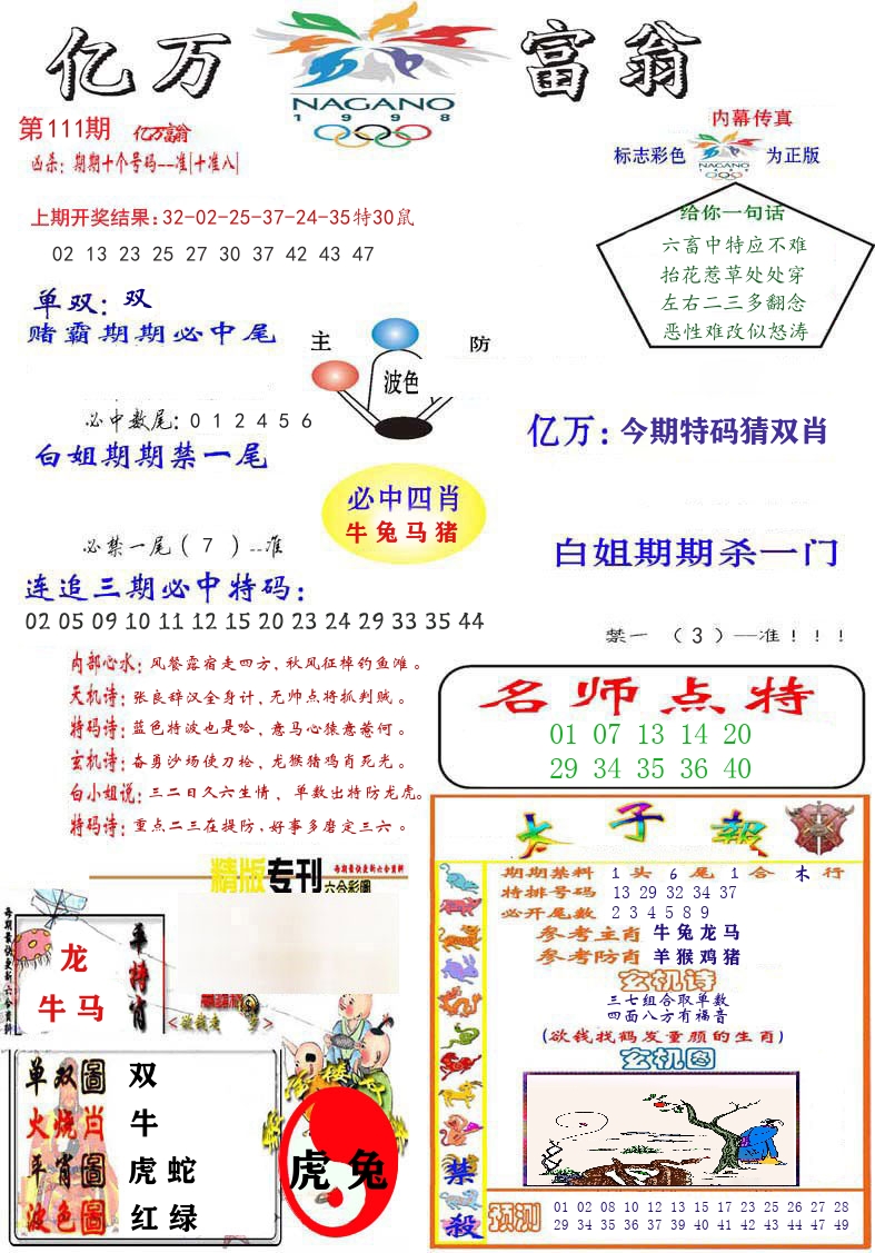 亿万富翁 第111期