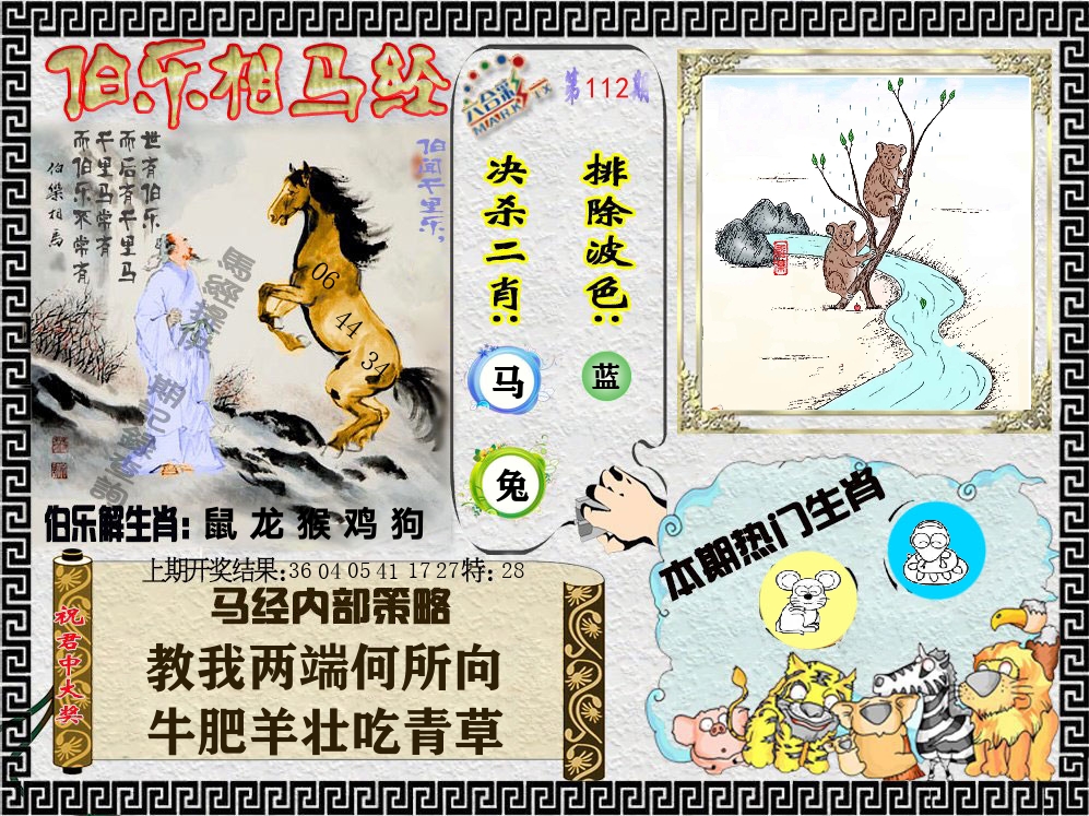 伯乐相马经 第112期