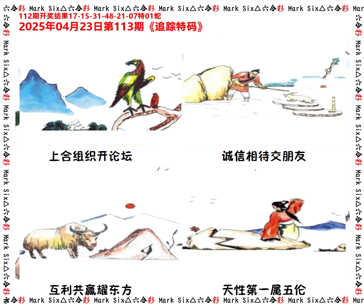 追踪特码 第113期