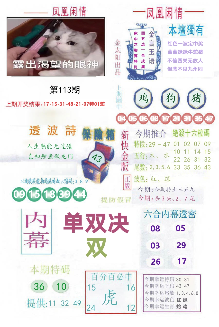 凤凰闲情 第113期