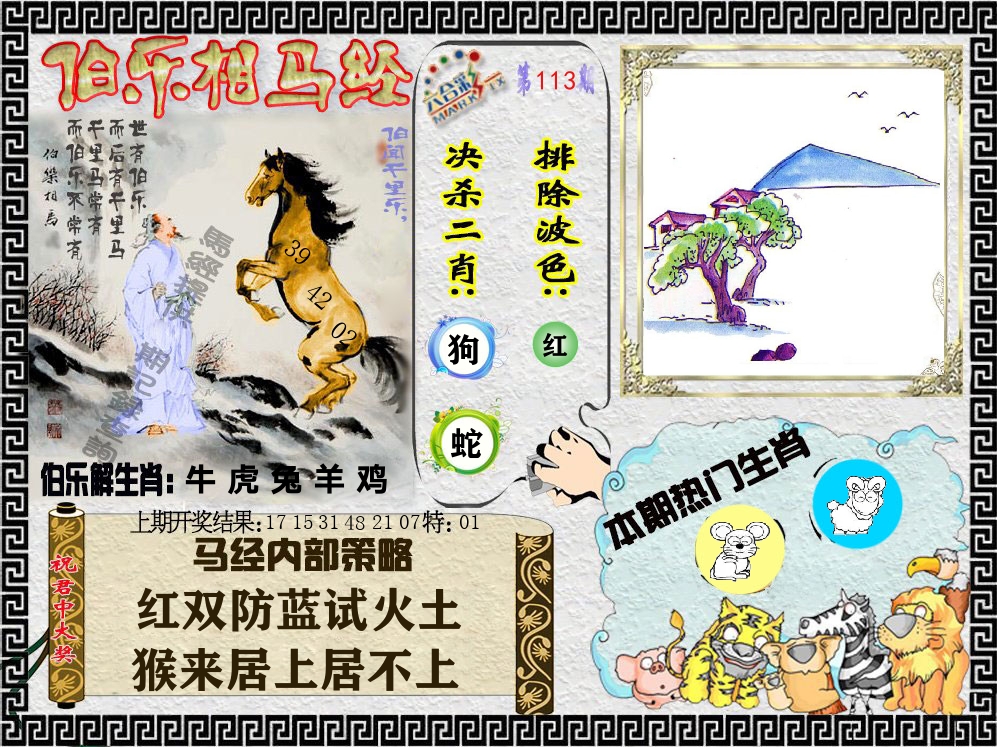 伯乐相马经 第113期