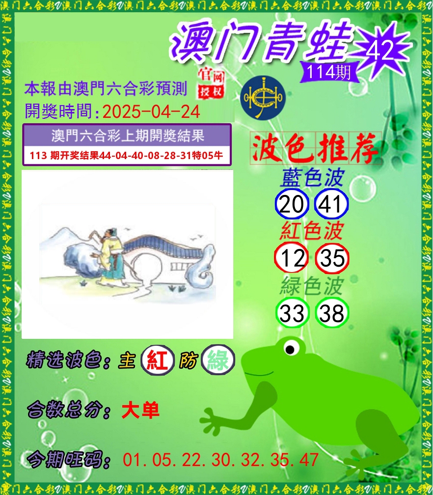 青蛙系列42 第114期