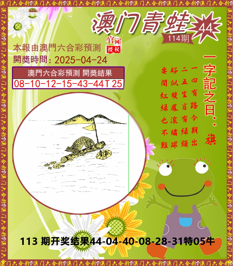 青蛙系列44 第114期
