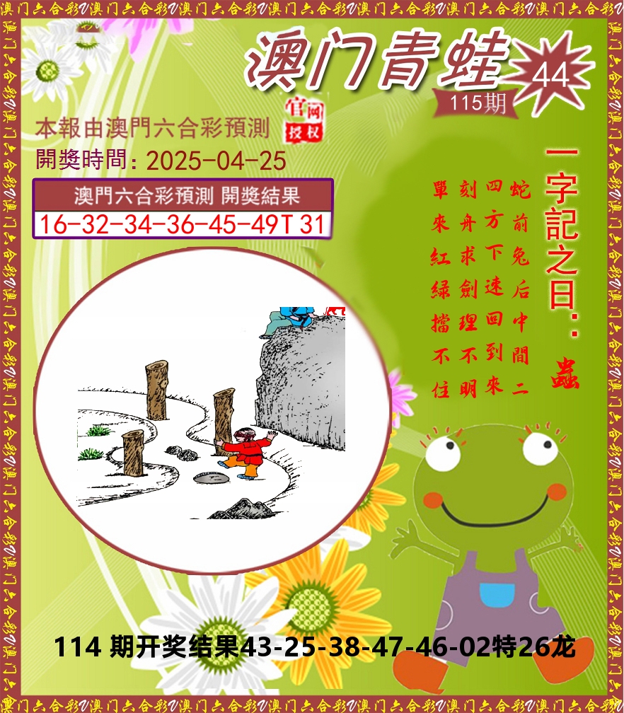 青蛙系列44 第115期