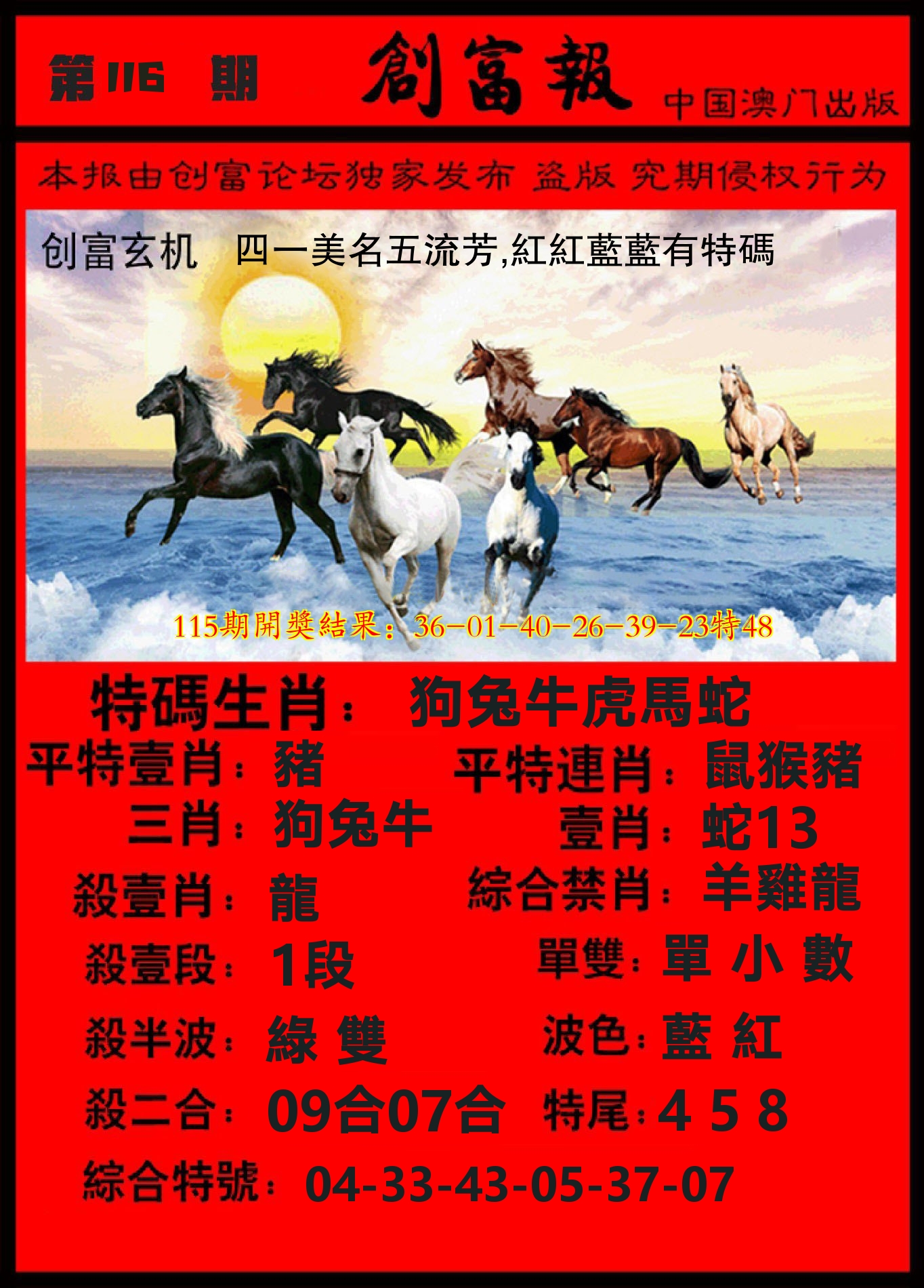 码王报 第116期