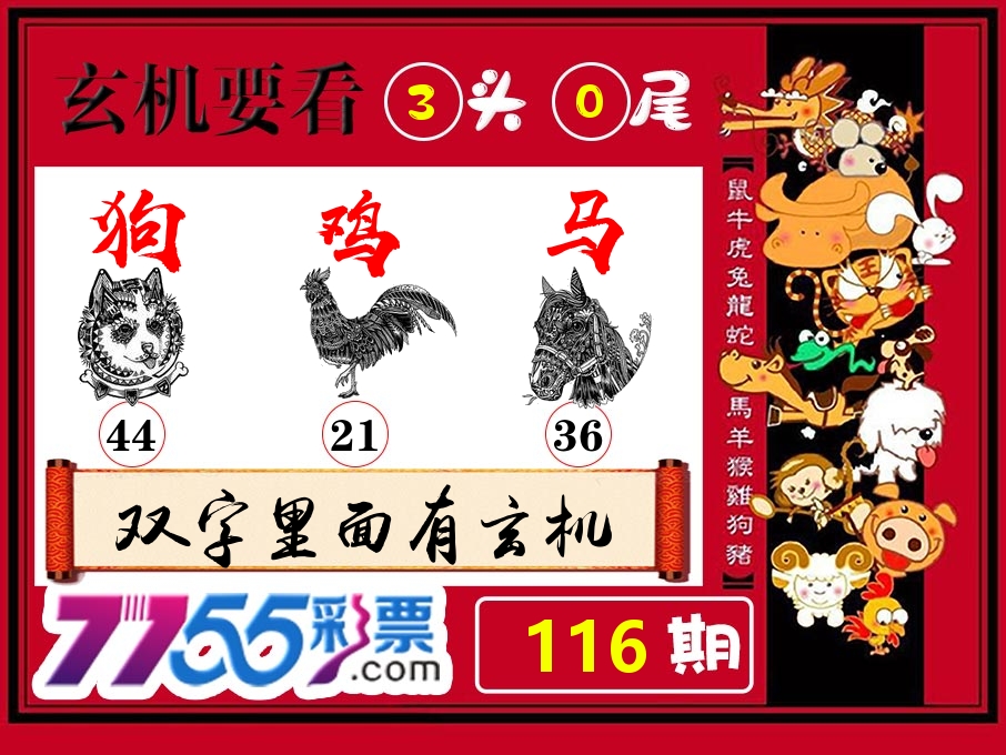 玄机要看 第116期