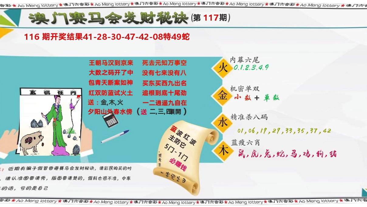 发财秘诀 第117期