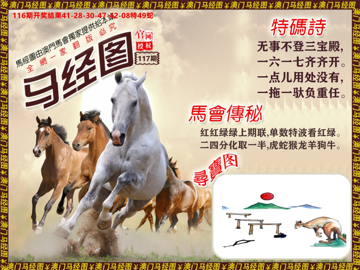 马经系列 第117期