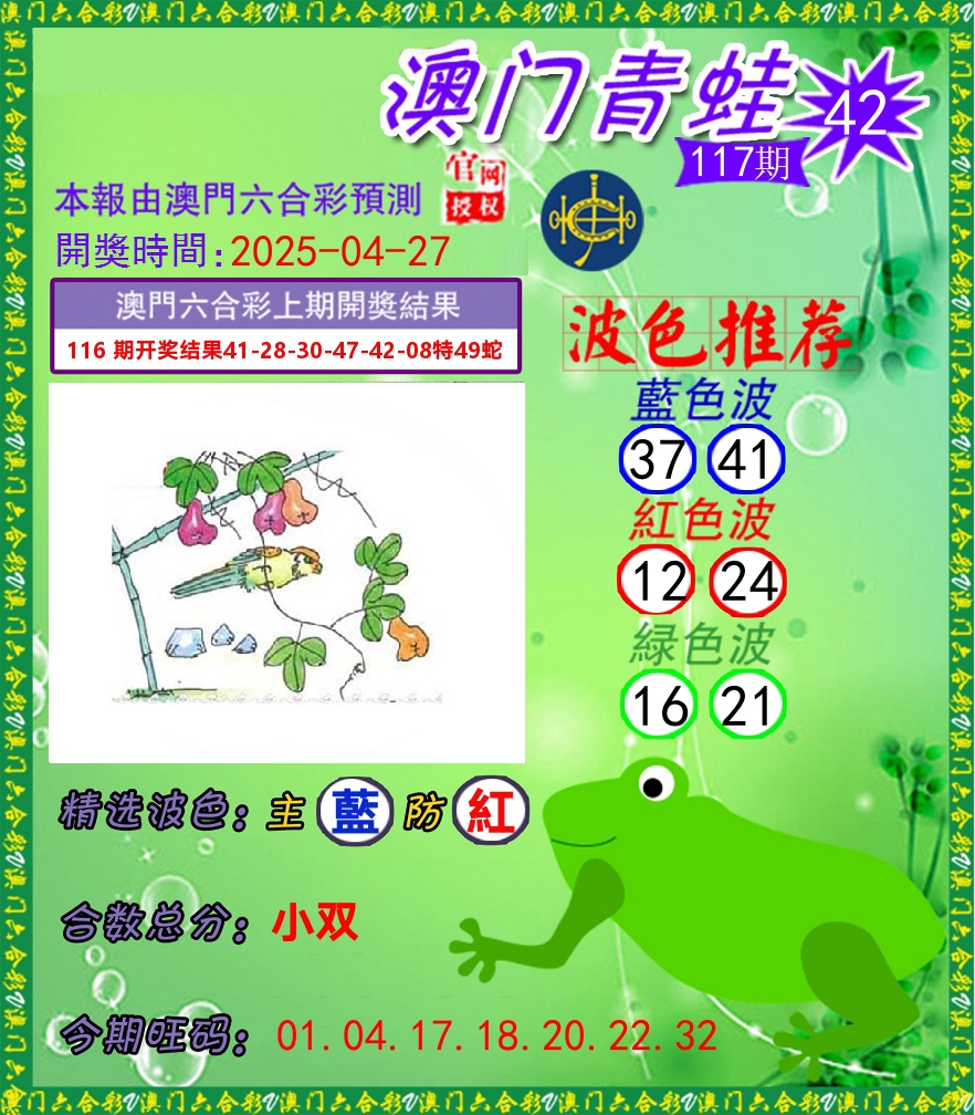 青蛙系列42 第117期