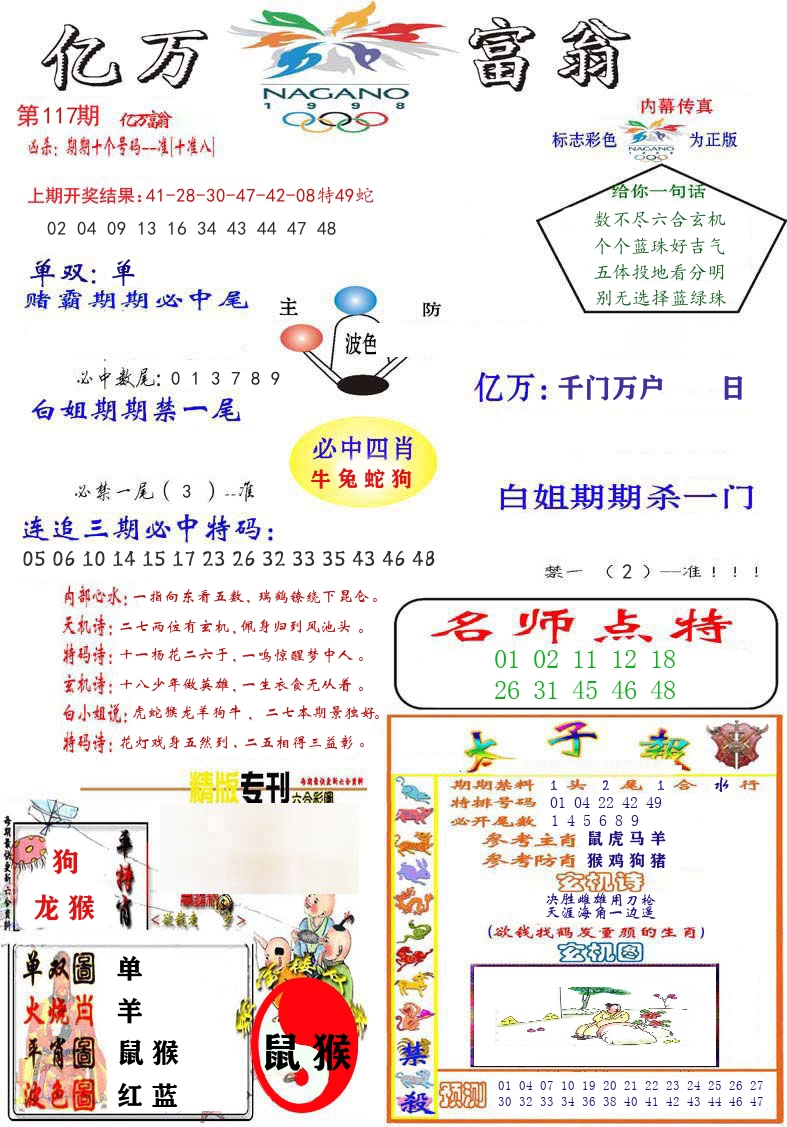 亿万富翁 第117期