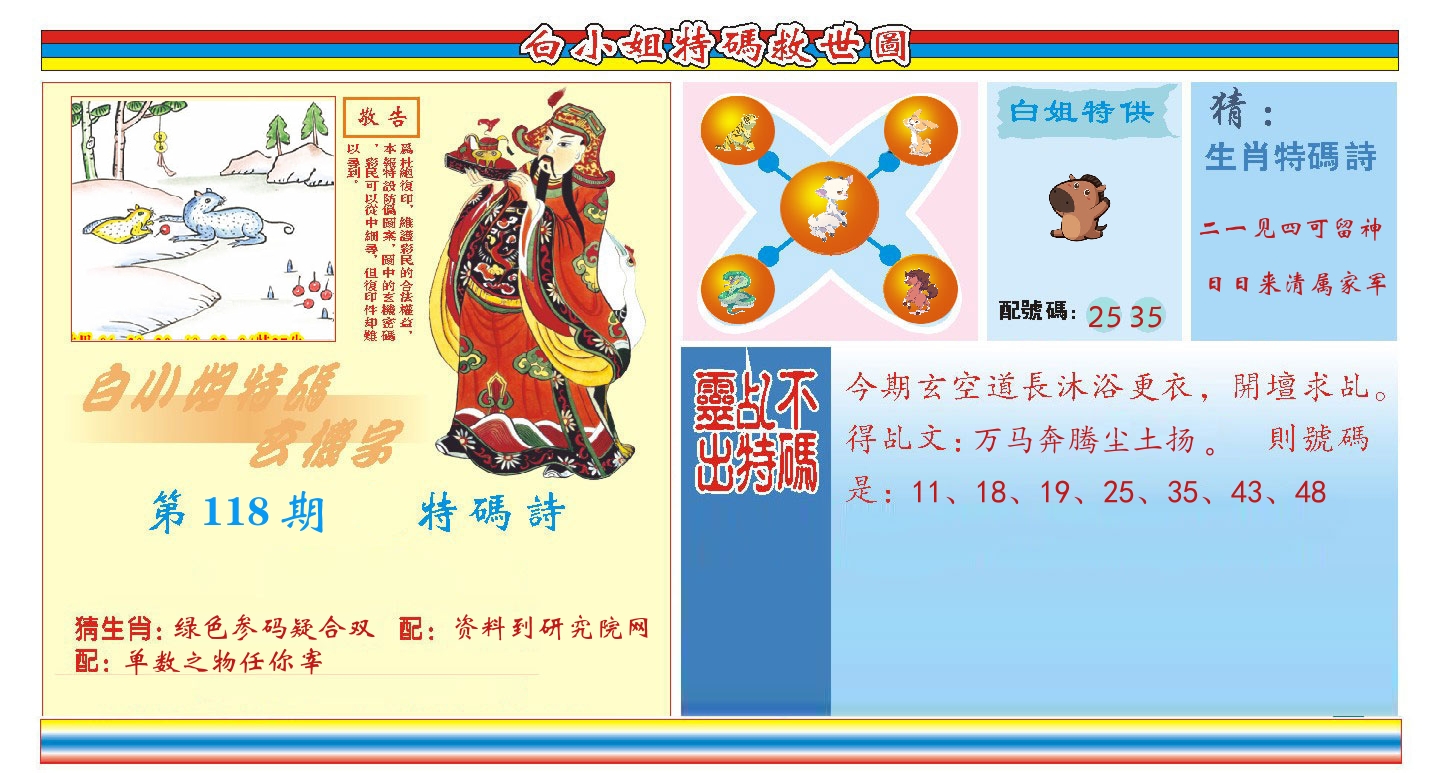 白小姐特码救世 第118期