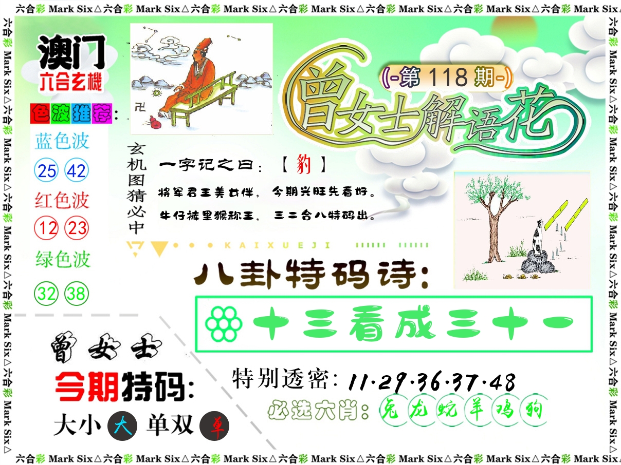 曾女士解语花 第118期