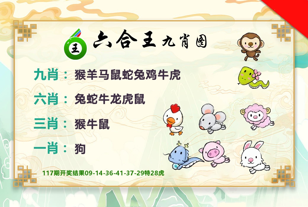 六合王九肖图 第118期