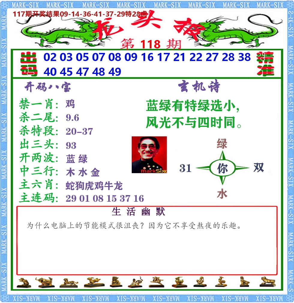 澳门龙头报 第118期