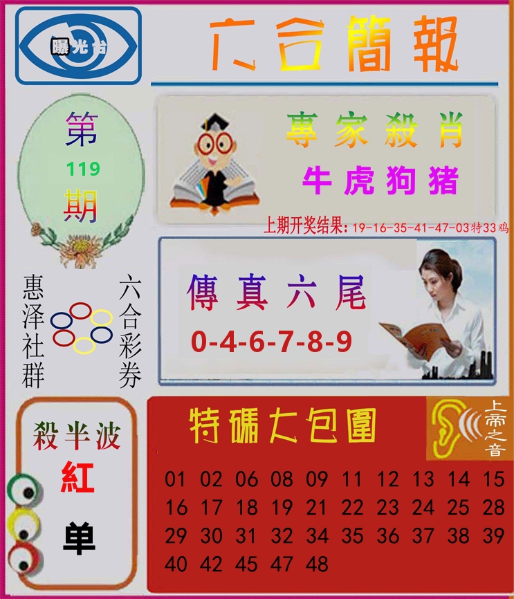 六合简报 第119期
