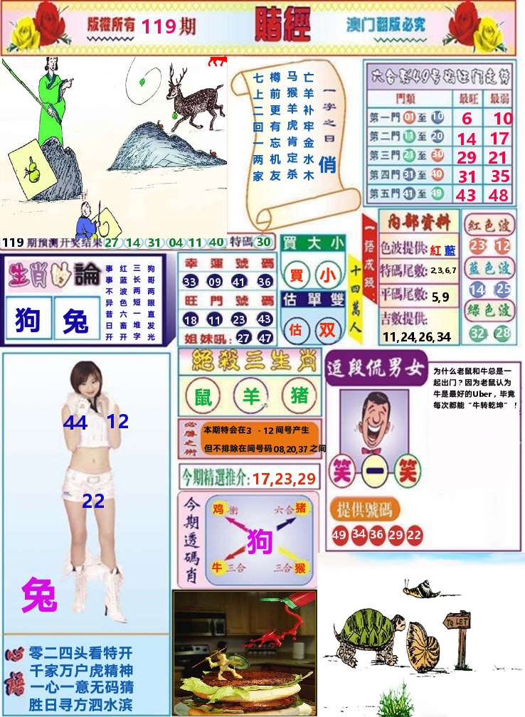 澳门赌经 第119期