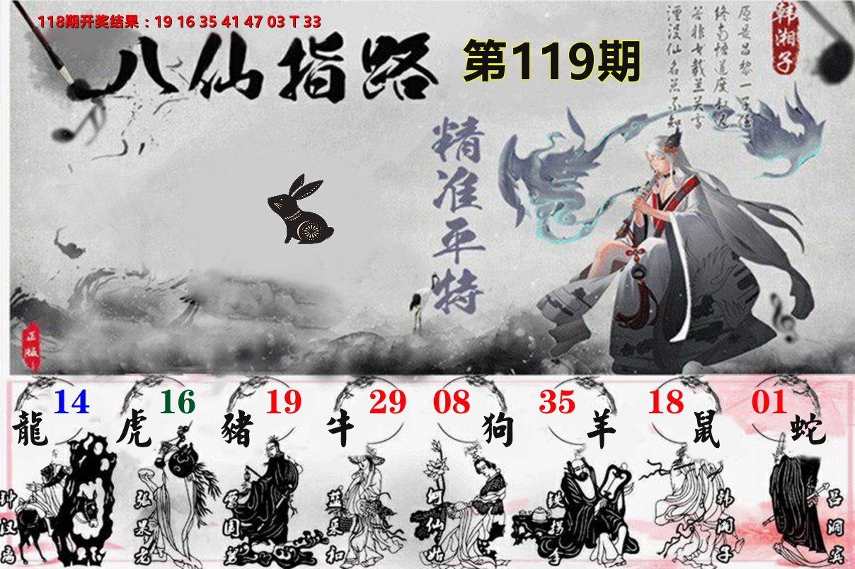 八仙指路 第119期
