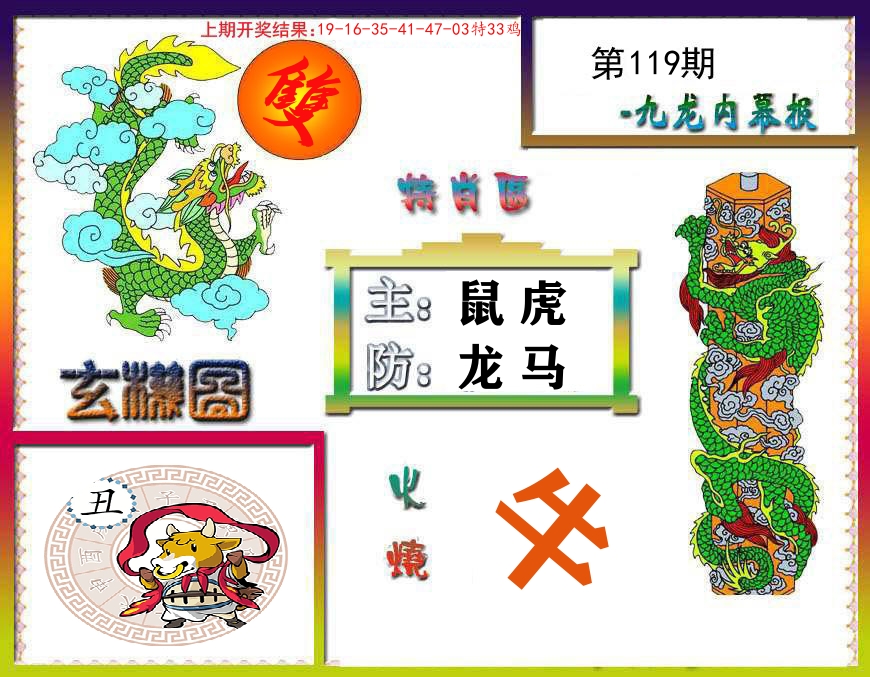 九龙内幕报 第119期