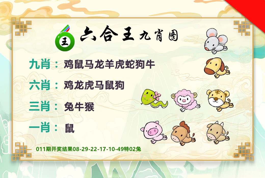六合王九肖图 第12期