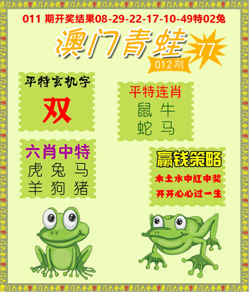 青蛙系列77 第12期