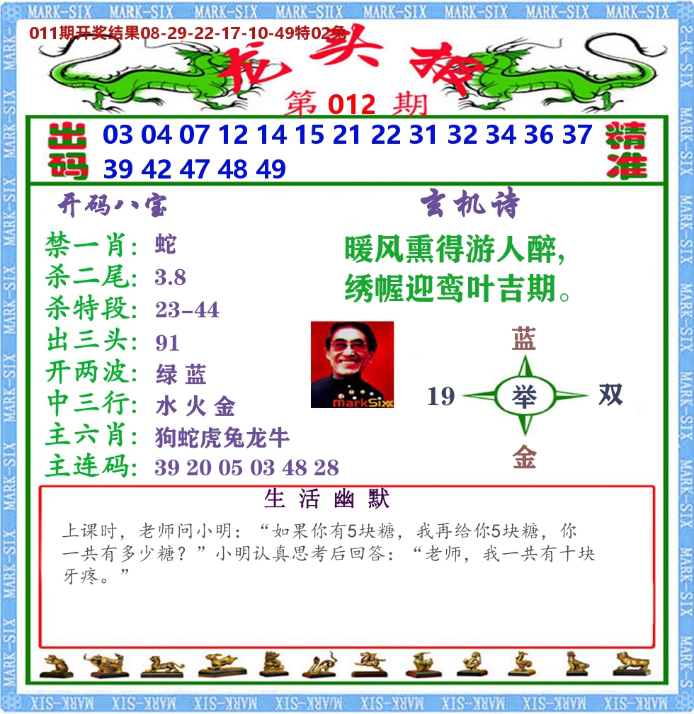 澳门龙头报 第12期