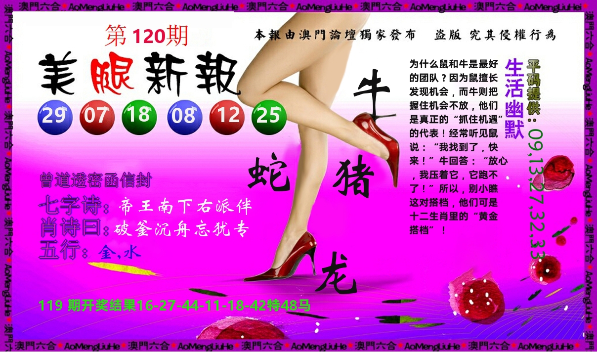 美腿新报 第120期