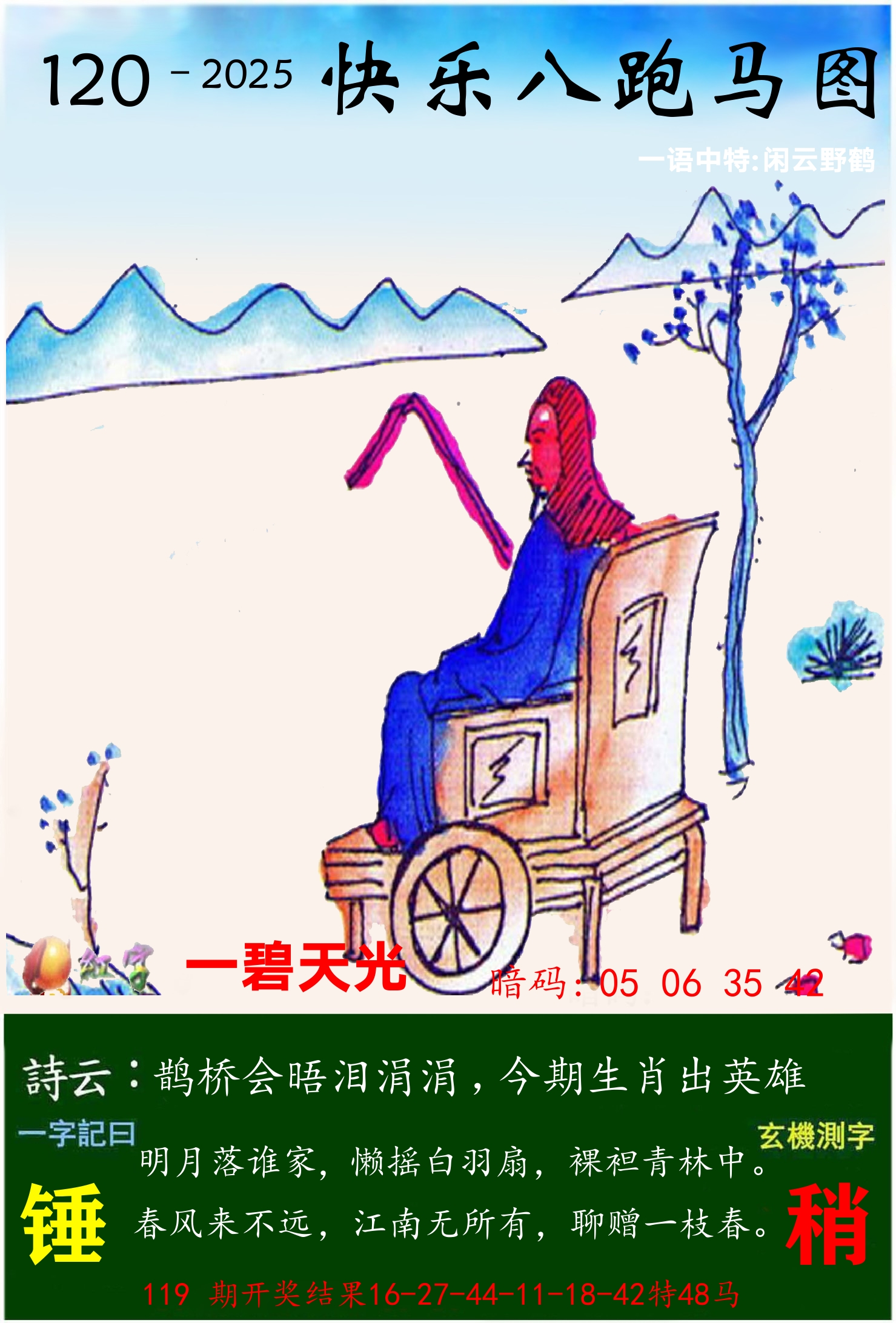 澳门跑马 第120期