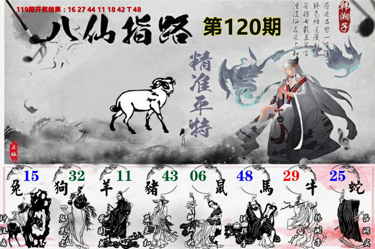 八仙指路 第120期
