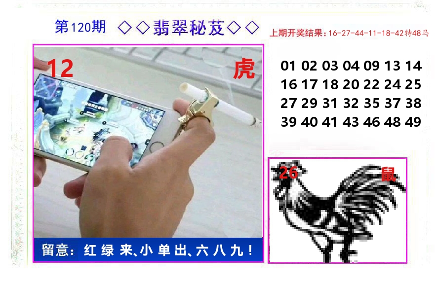 翡翠秘芨 第120期
