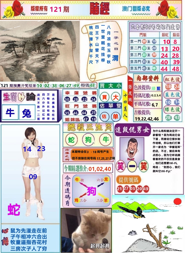 澳门赌经 第121期