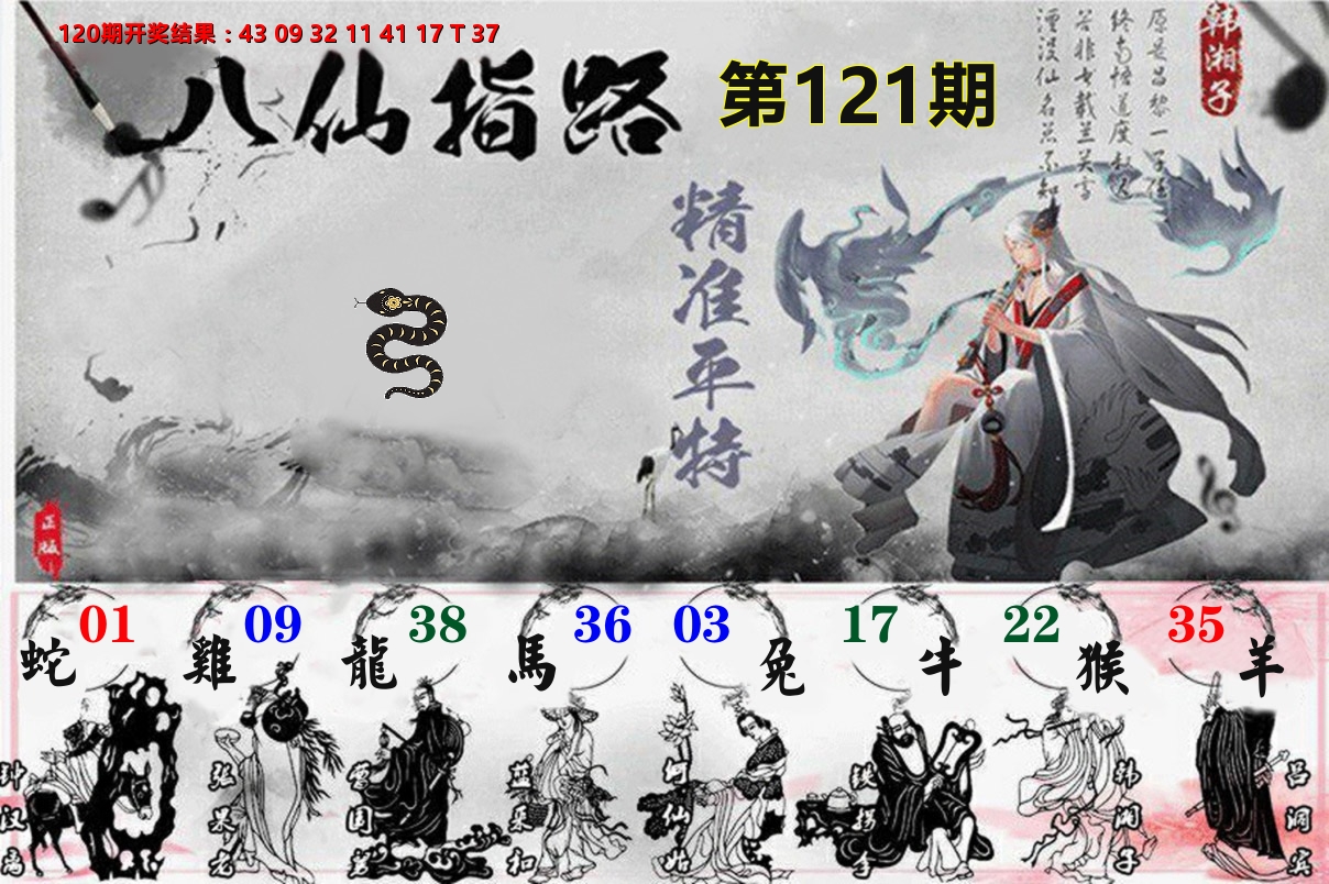 八仙指路 第121期