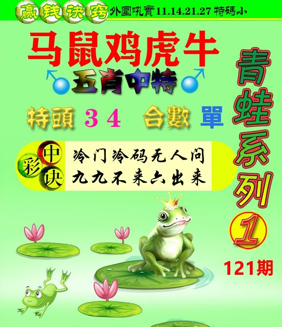 青蛙彩图 第121期