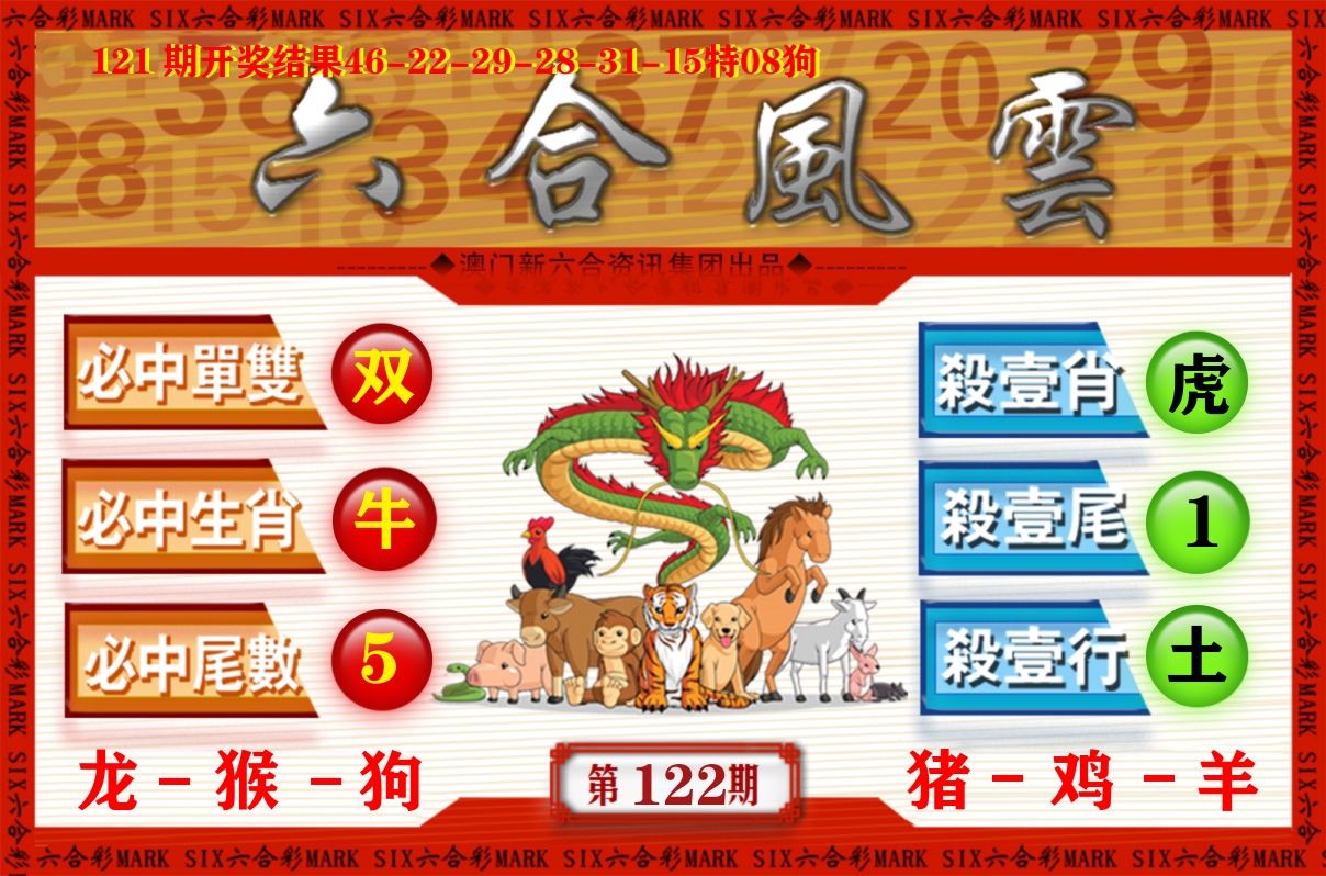 六合风云 第122期