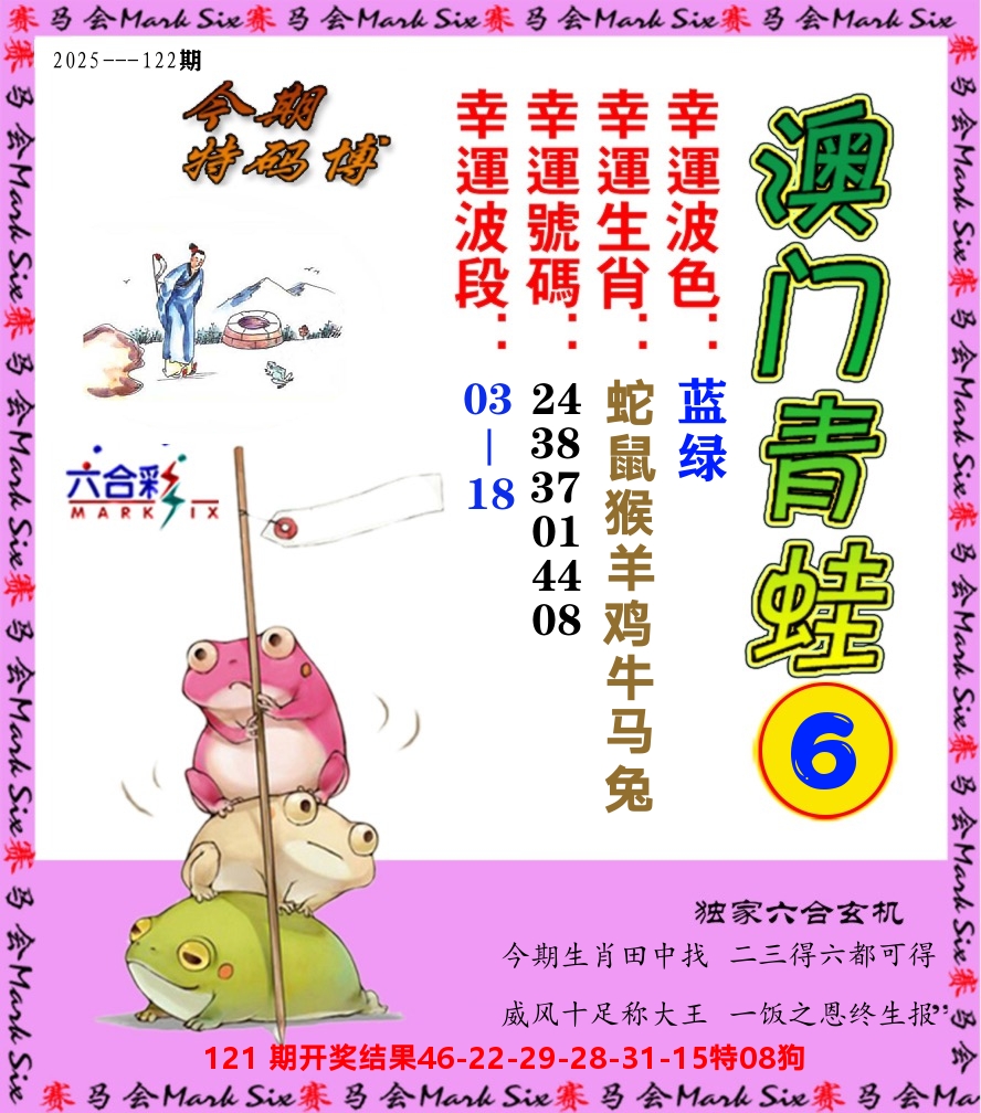 青蛙系列6 第122期