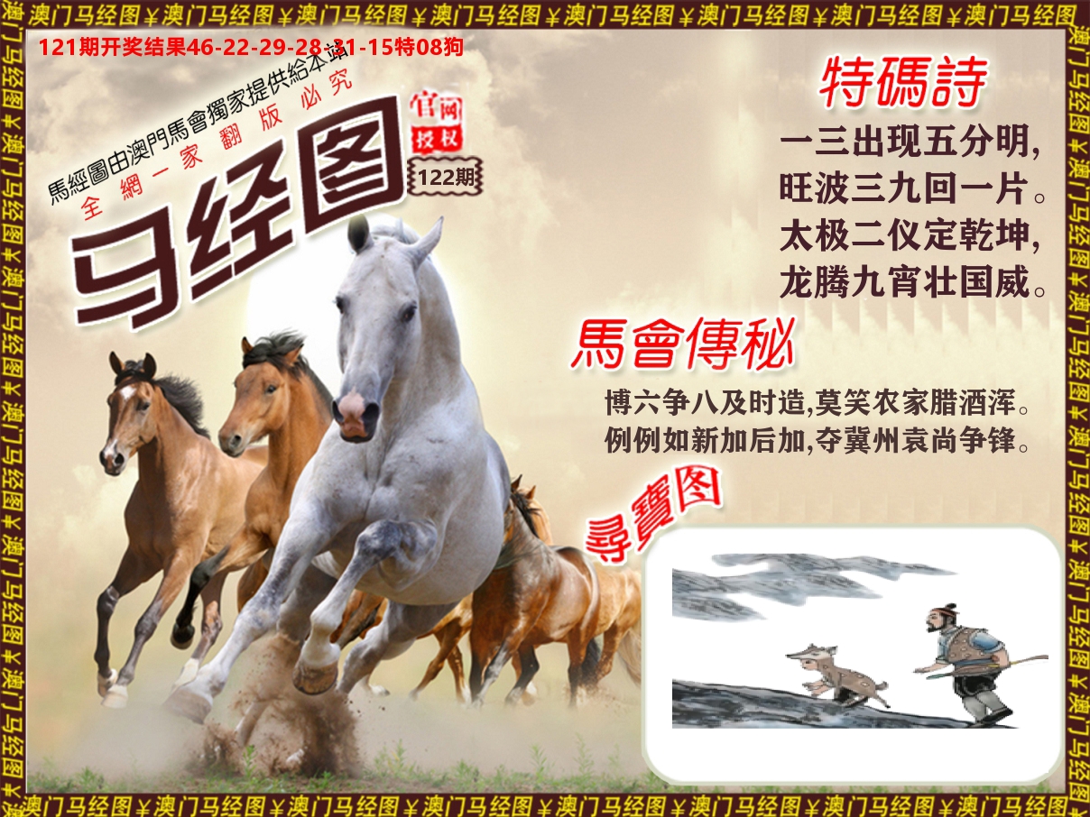 马经系列 第122期