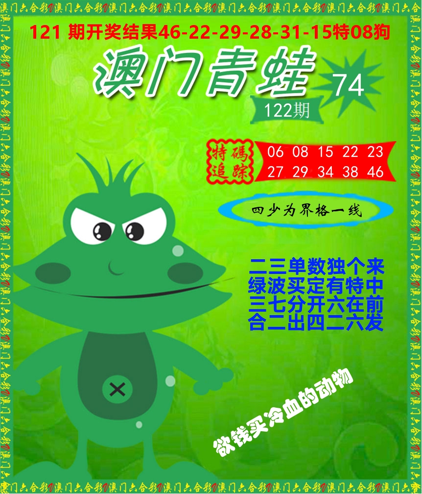 青蛙系列74 第122期