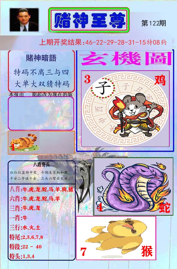 赌神至尊 第122期