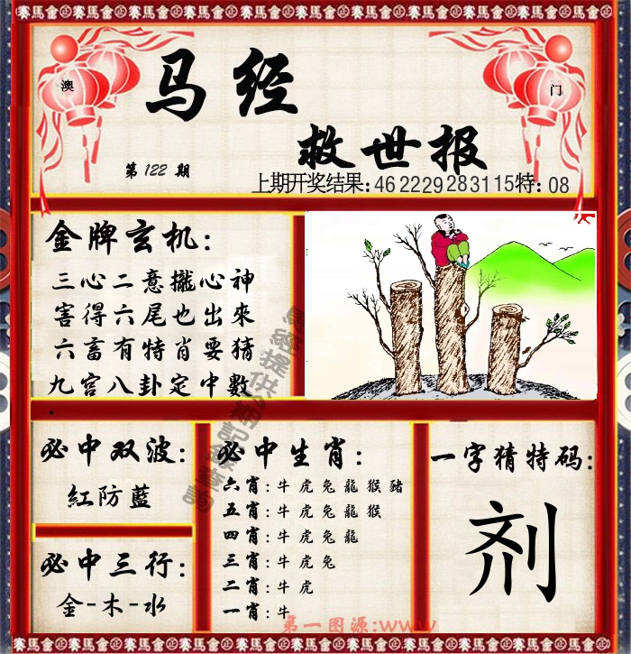 马经救世报 第122期