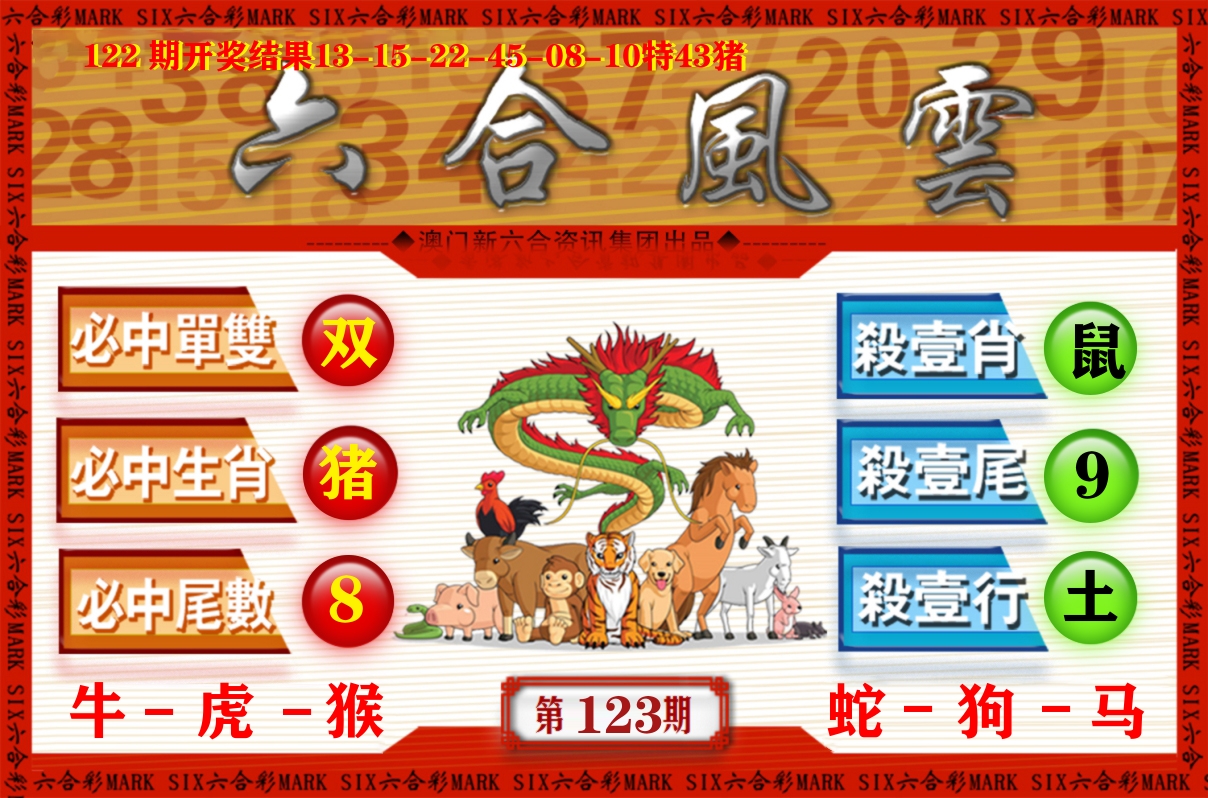 六合风云 第123期