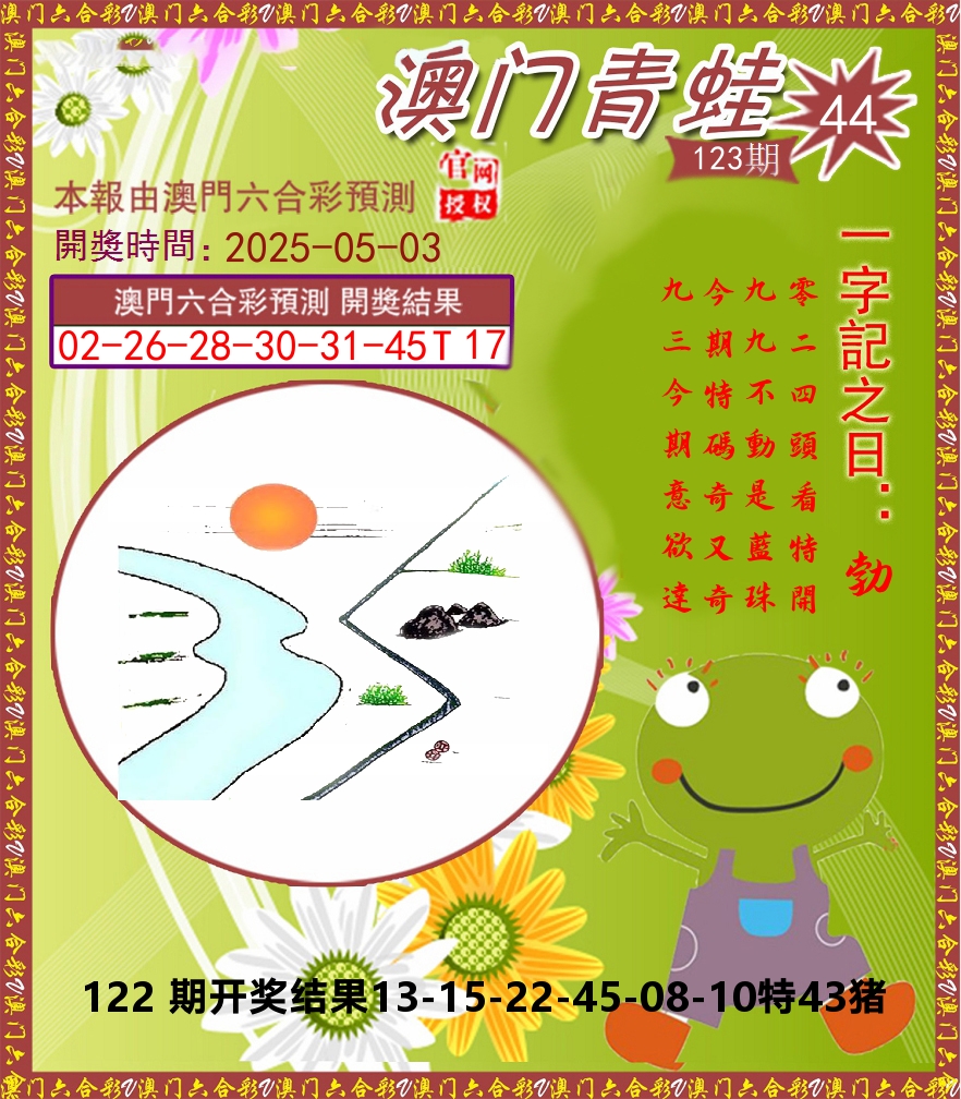 青蛙系列44 第123期