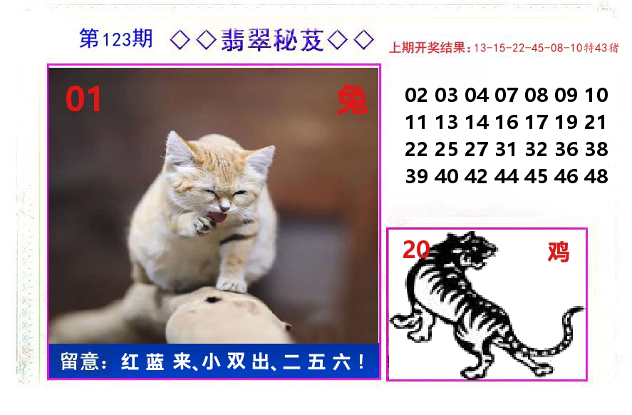 翡翠秘芨 第123期