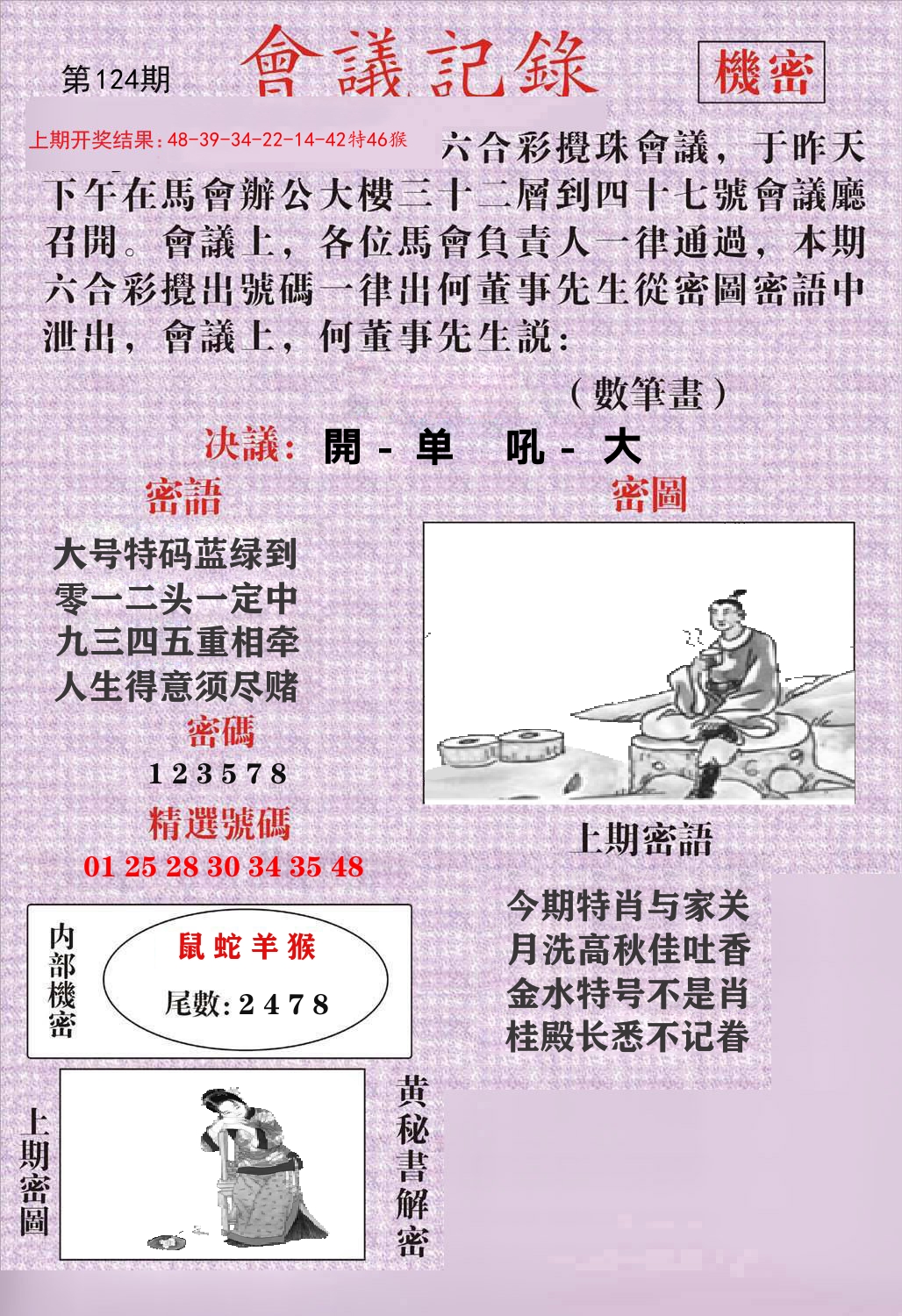 会议记录 第124期
