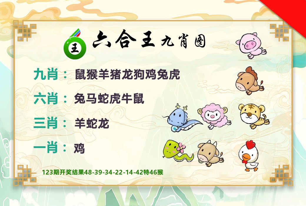 六合王九肖图 第124期