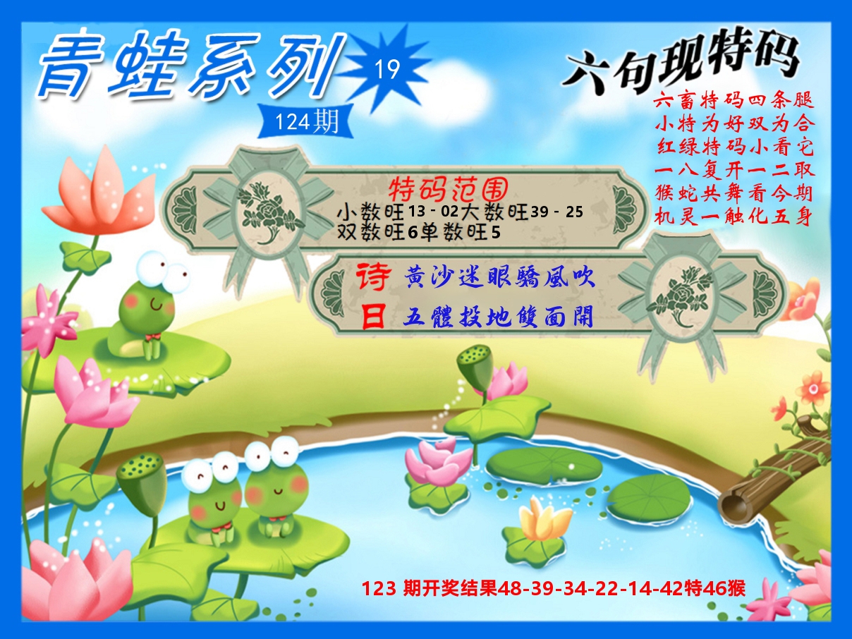 青蛙系列19 第124期